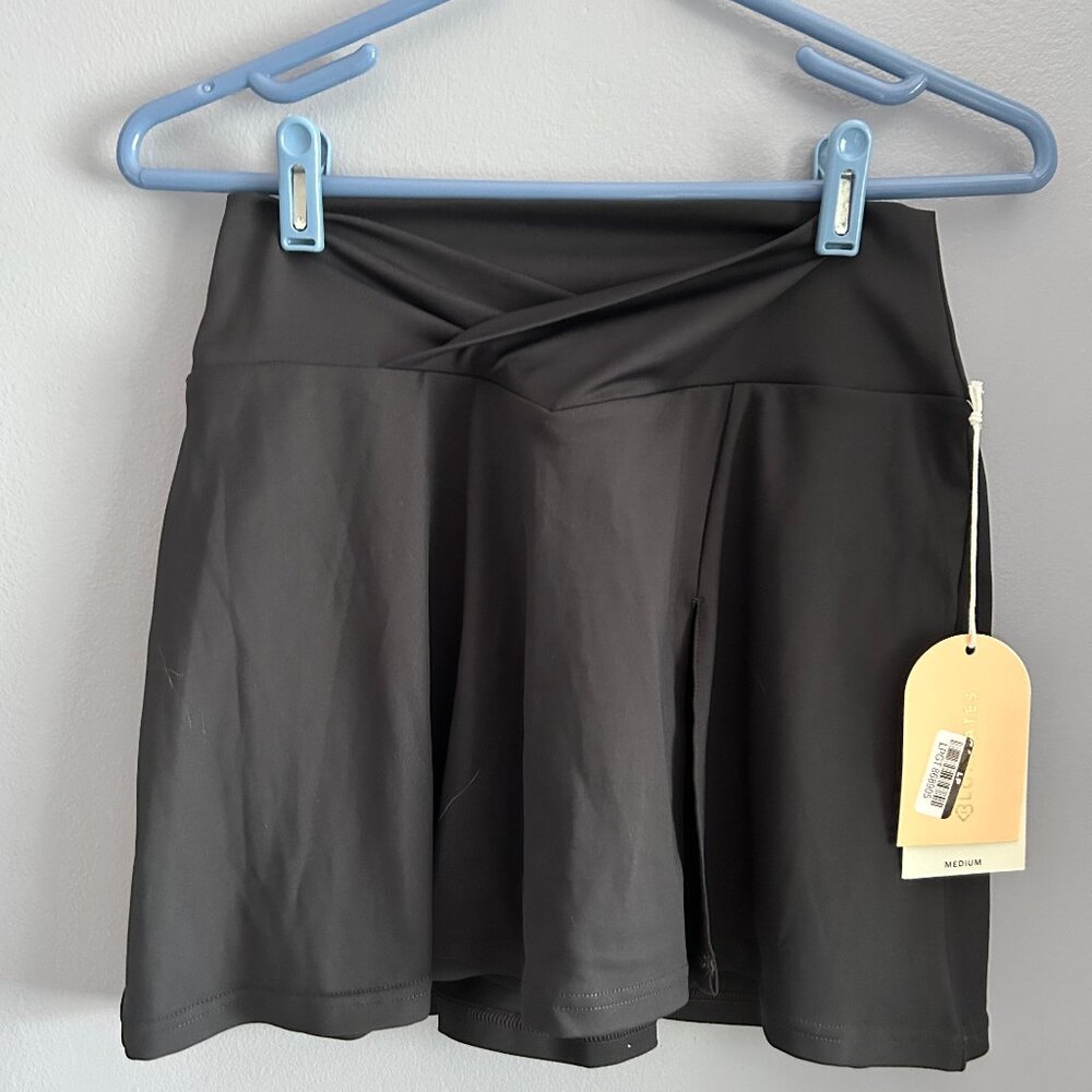Blogilates Women's Criss Cross Slit High-Rise Skort